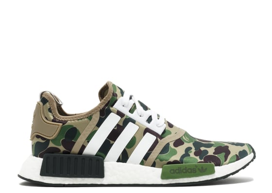 Image of Adidas NMD R1 Bape “Green Camo”