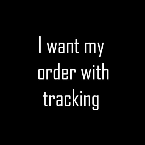 Image of TRACKED SHIPPING