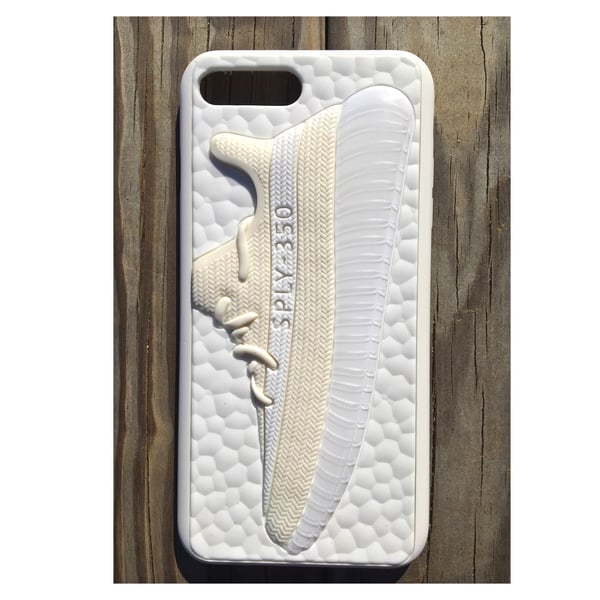 Image of White Yeezy Boost SPLY 350 V2 For Iphones