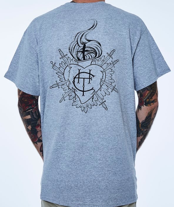 Image of College Hill Tattoo T-Shirts (grey)