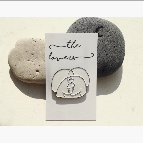Image of *SECONDS SALE* Lovers Pin