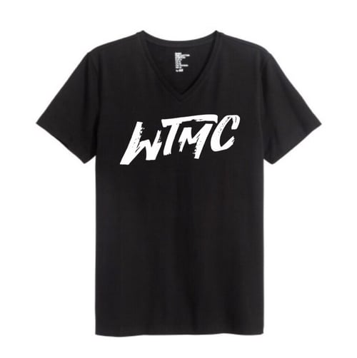 Image of WTMC Black/White Logo V-neck Szn 1