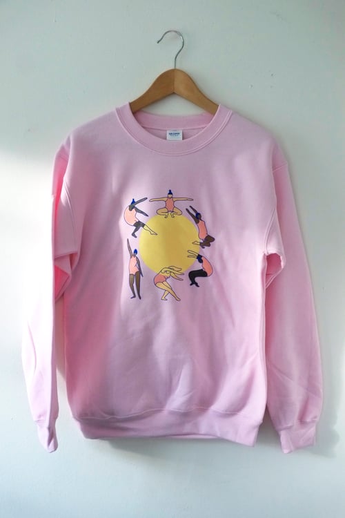 Image of Powerful Body Sweatshirt- Available in Pink + Navy