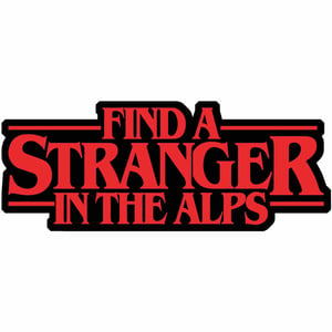 Image of Find a Stranger in the Alps Hard Enamel Pin