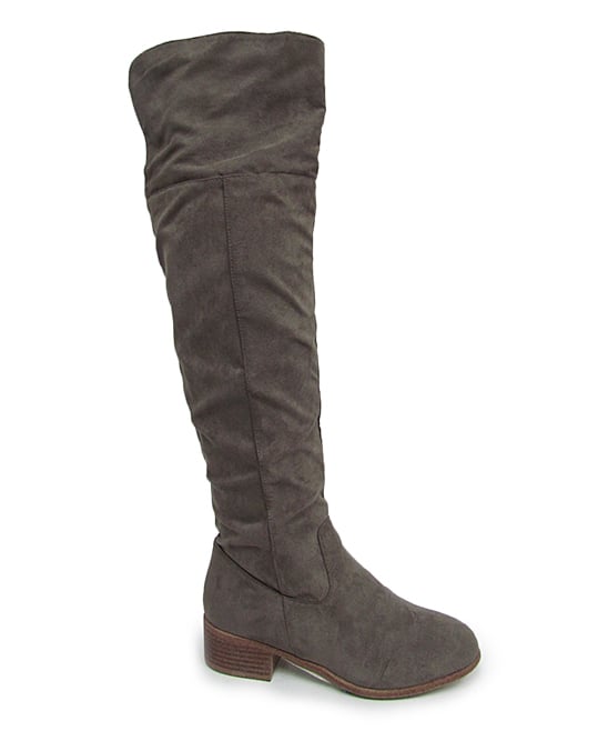 Image of Knee High Boots (Grey)