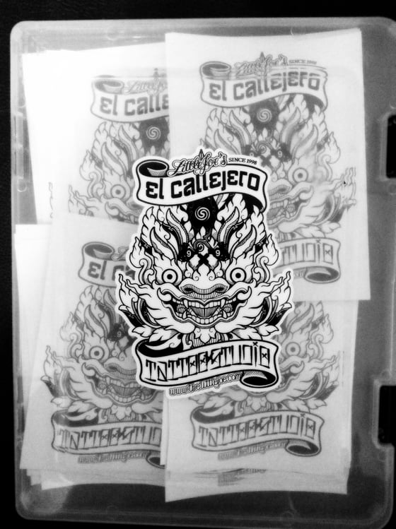 Image of Little Joe's EL CALLEJERO  2017 (limited) edition stickers.