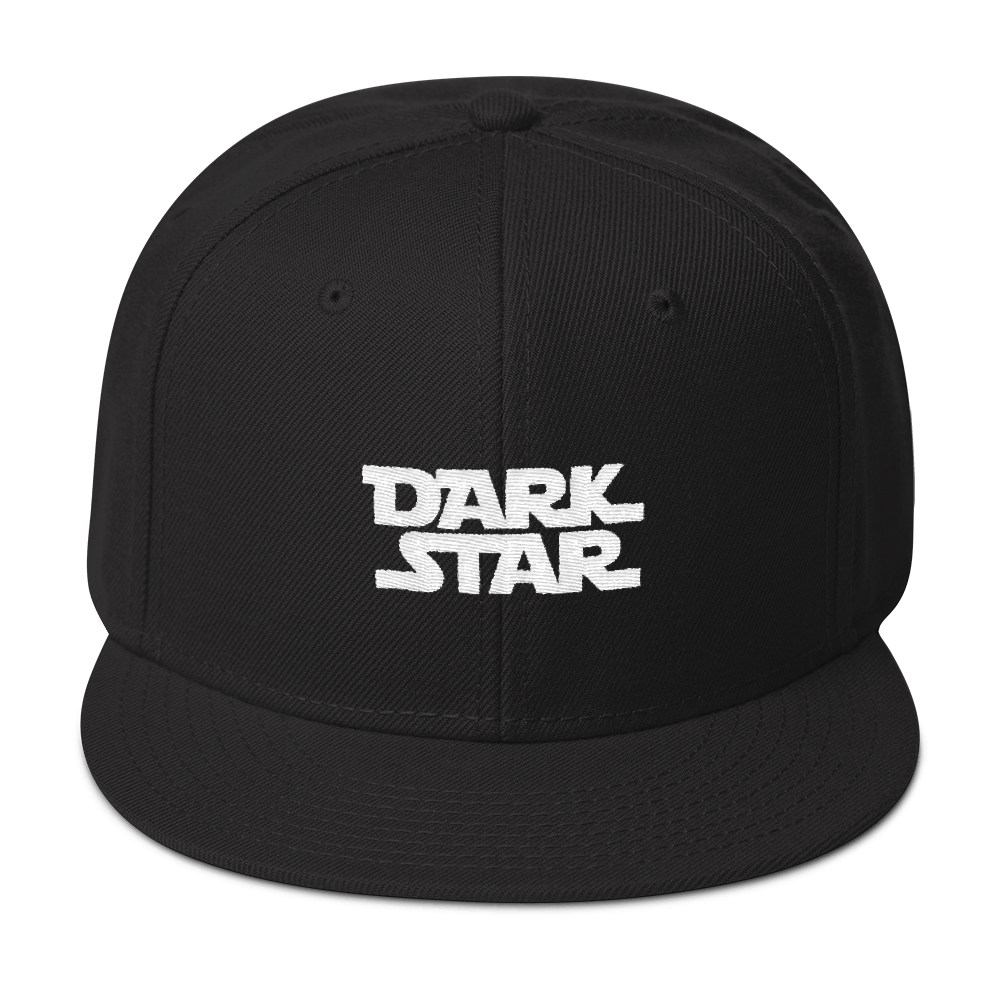 Dark Star Embroidered Wool Blend Snapback