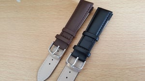 Image of BEAUTIFUL TOP QUALITY LEATHER GENTS WATCH STRAPS,2 COLORS.18MM,20MM,PLAIN