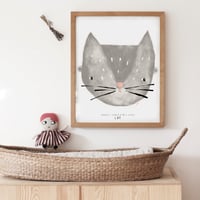 Image 1 of BABY CAT ILLUSTRATION