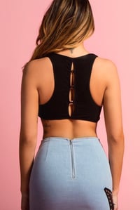 Image 2 of Peekaboo Crop Tank 
