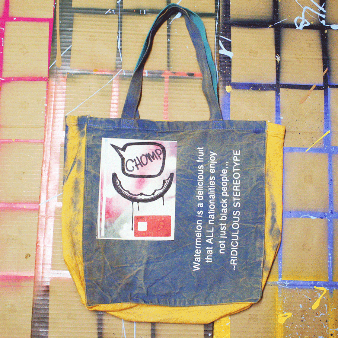 Image of EMLE Watermelon for all//Whatupdoe Tote Bag