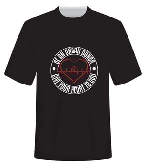 Image of Be An Organ Donor Unisex T-shirt (Unisex & Ladies Sizes)