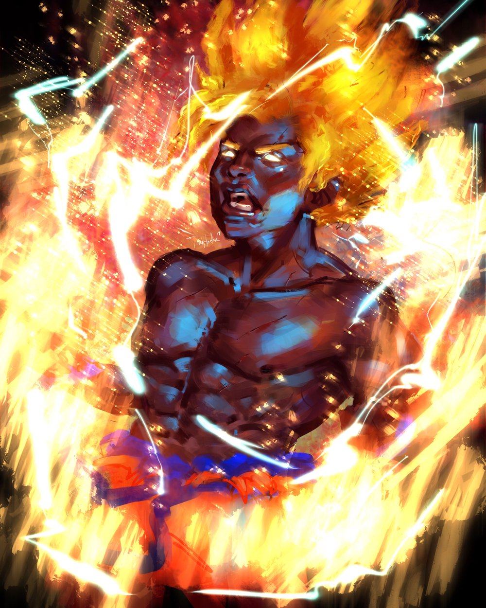 Image of Super Saiyan 2 Goku