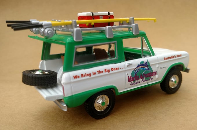 Image of White Marlin Adventures Edition Matchbox Collectibles Bronco