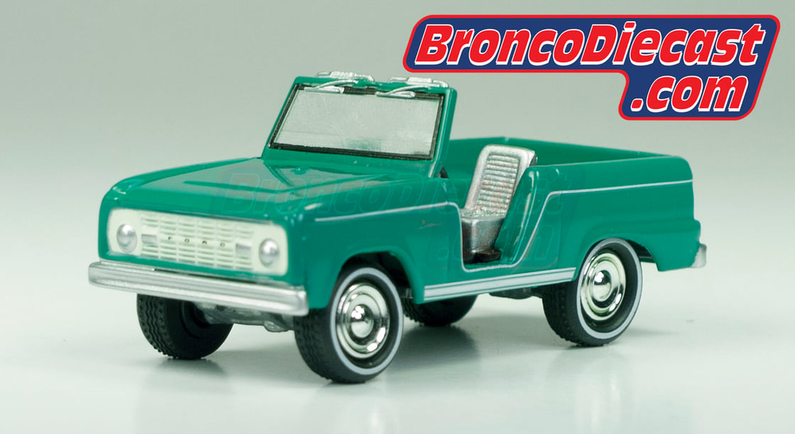 Image of Green 1965 Introductory Advertisment Edition Johnny Lighting Diecast Bronco