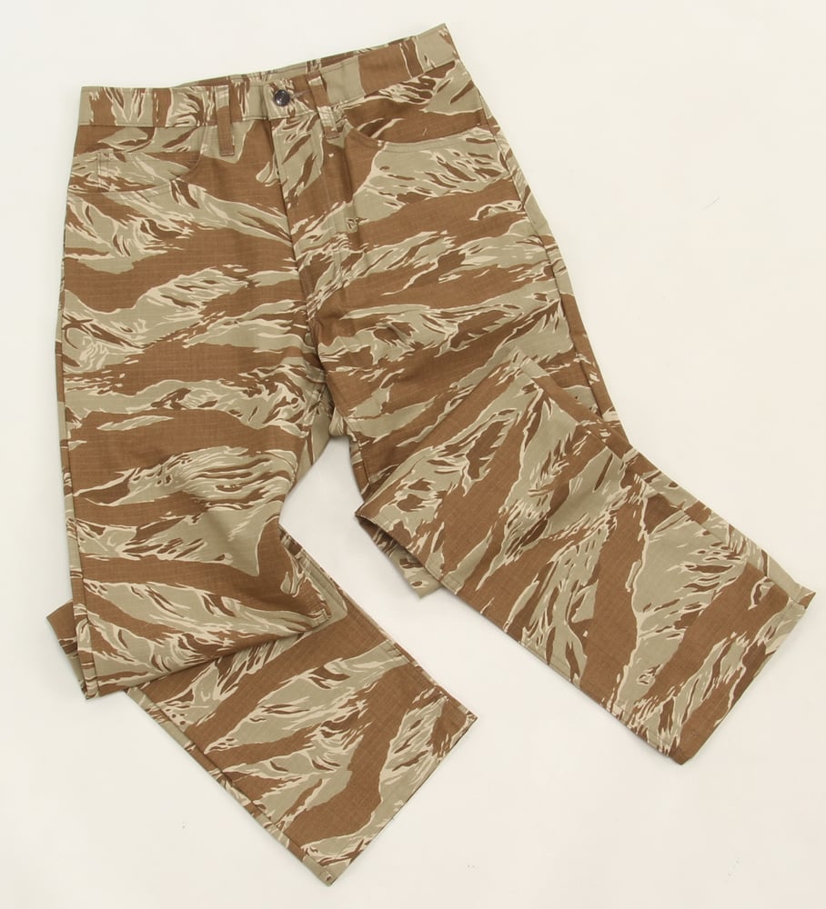 MADE IN USA DOMEstics. Tiger Stripe Camo Pants. | dometown