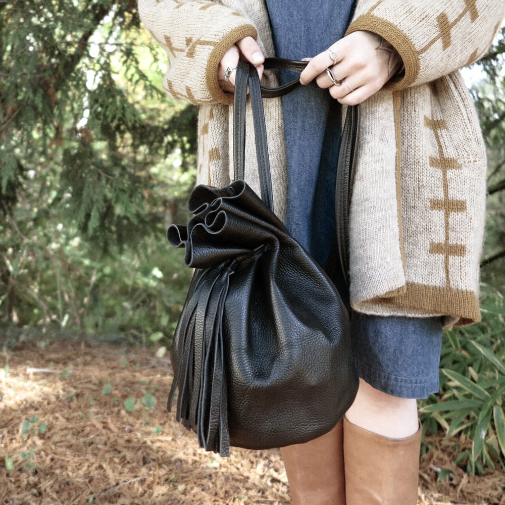 Image of sadie with tassels