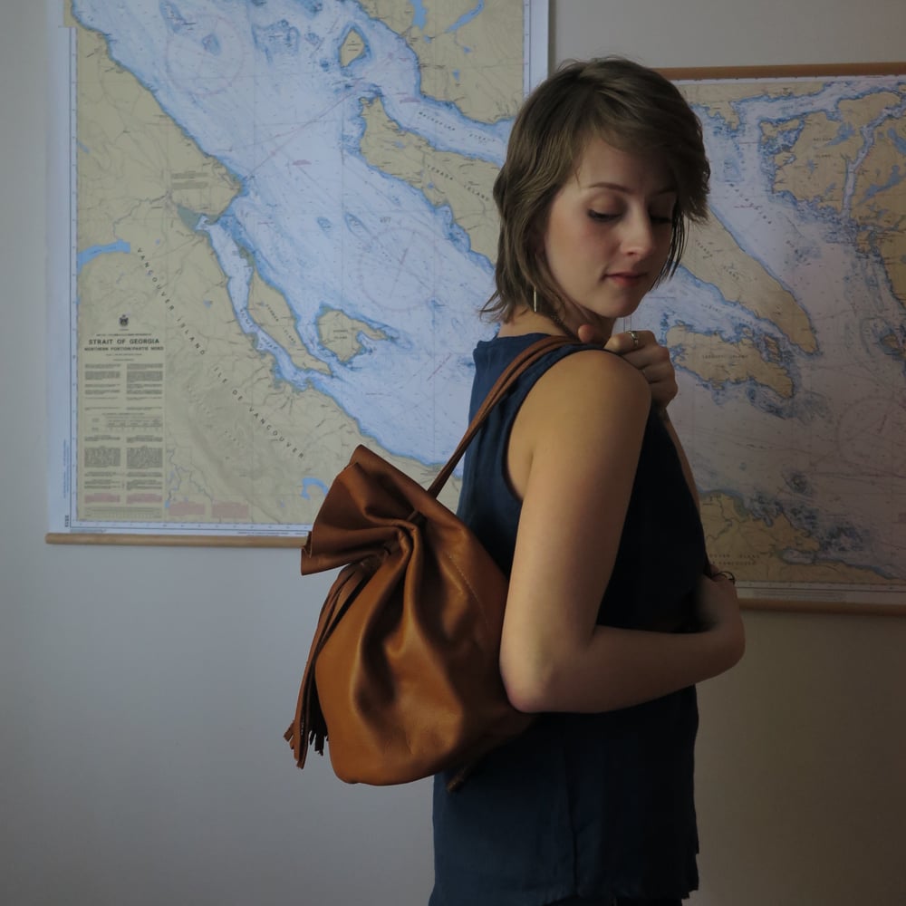 Image of sadie with tassels