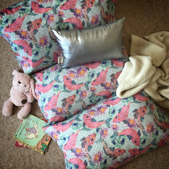 Image of Koi Fish Pillow Bed