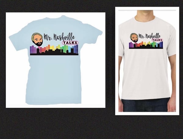 Image of Mr. Nashville Talks Shirt