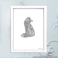 Image 2 of Snow fox_A3