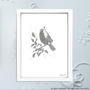 Image of Winter bird_A3