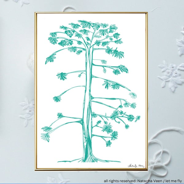 Image of Green tree of life_A4