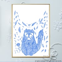 Image 1 of Blue fox waiting_A4