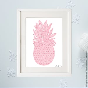 Image of Pink *Pineapple*_A4