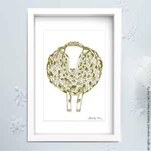 Image of Gold *Sheep*_A6