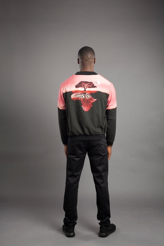 Image of All Roots/Routes Lead to Africa Bomber Jacket