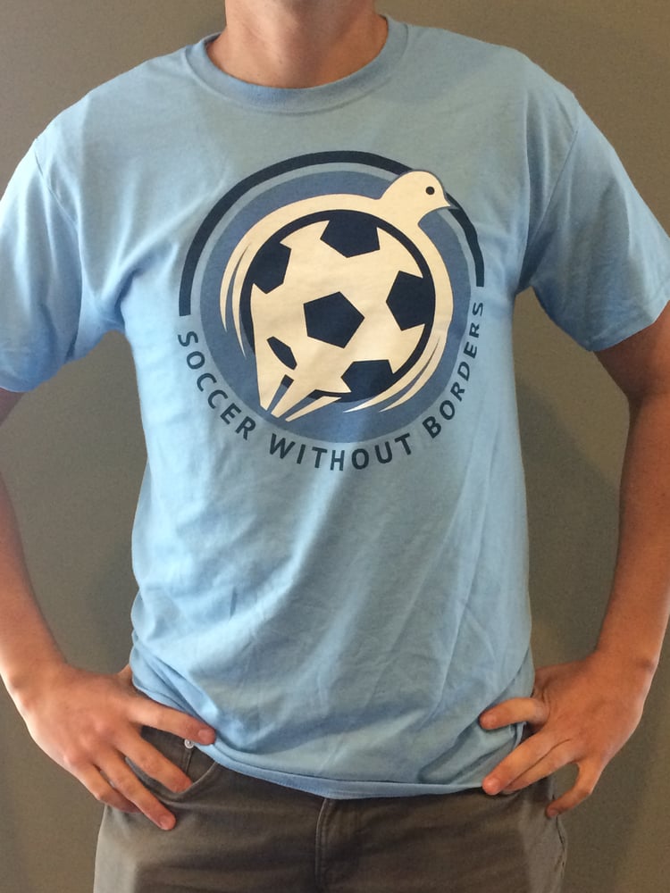 SWB T Shirt Light Blue / Soccer Without Borders
