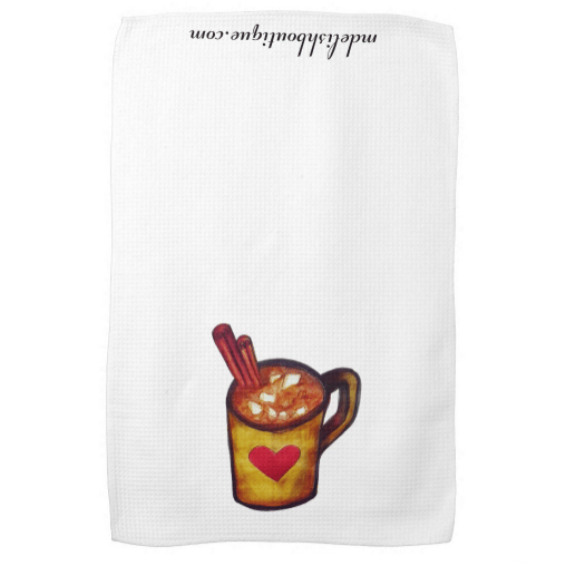 Image of Hot Chocolate Coffee Tea Towel