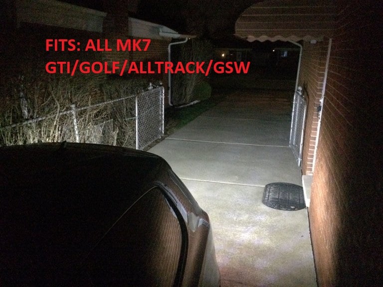 Image of BRIGHT Reverse LEDs  - Error Free - Fits: MKVII 2015+ Volkswagen GTI / Golf / Alltrack / GSW