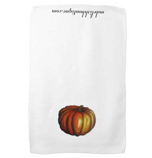 Image of Pumpkin Tea Towel