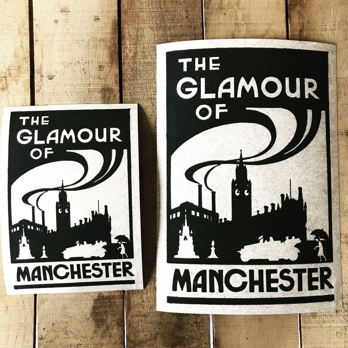 Image of The Glamour of Manchester Art Print