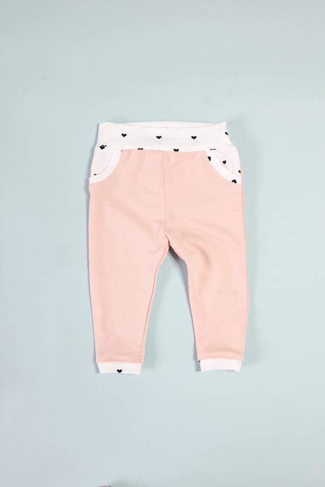 Image of GEMINI baby hoodie + joggers set PDF Pattern