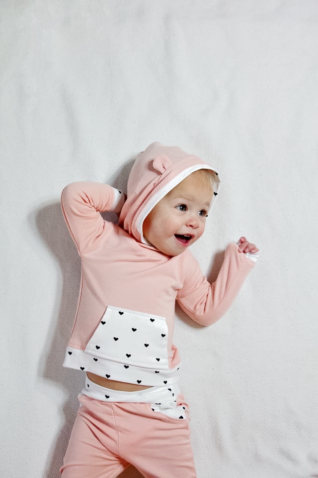 Image of GEMINI baby hoodie + joggers set PDF Pattern