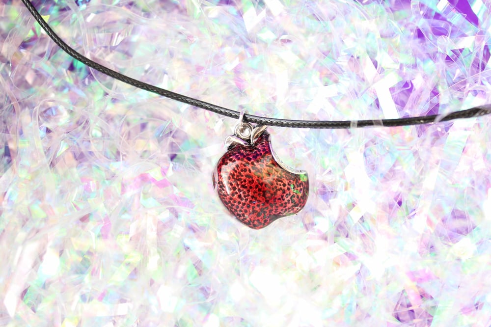 Image of Bite Of The Apple Necklace