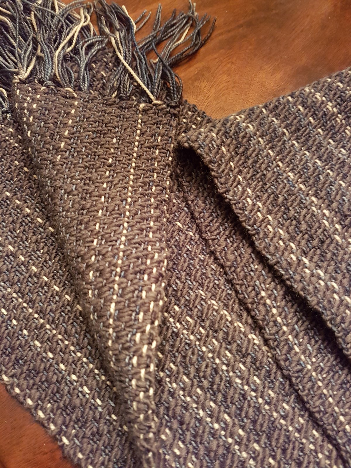 woven scarf