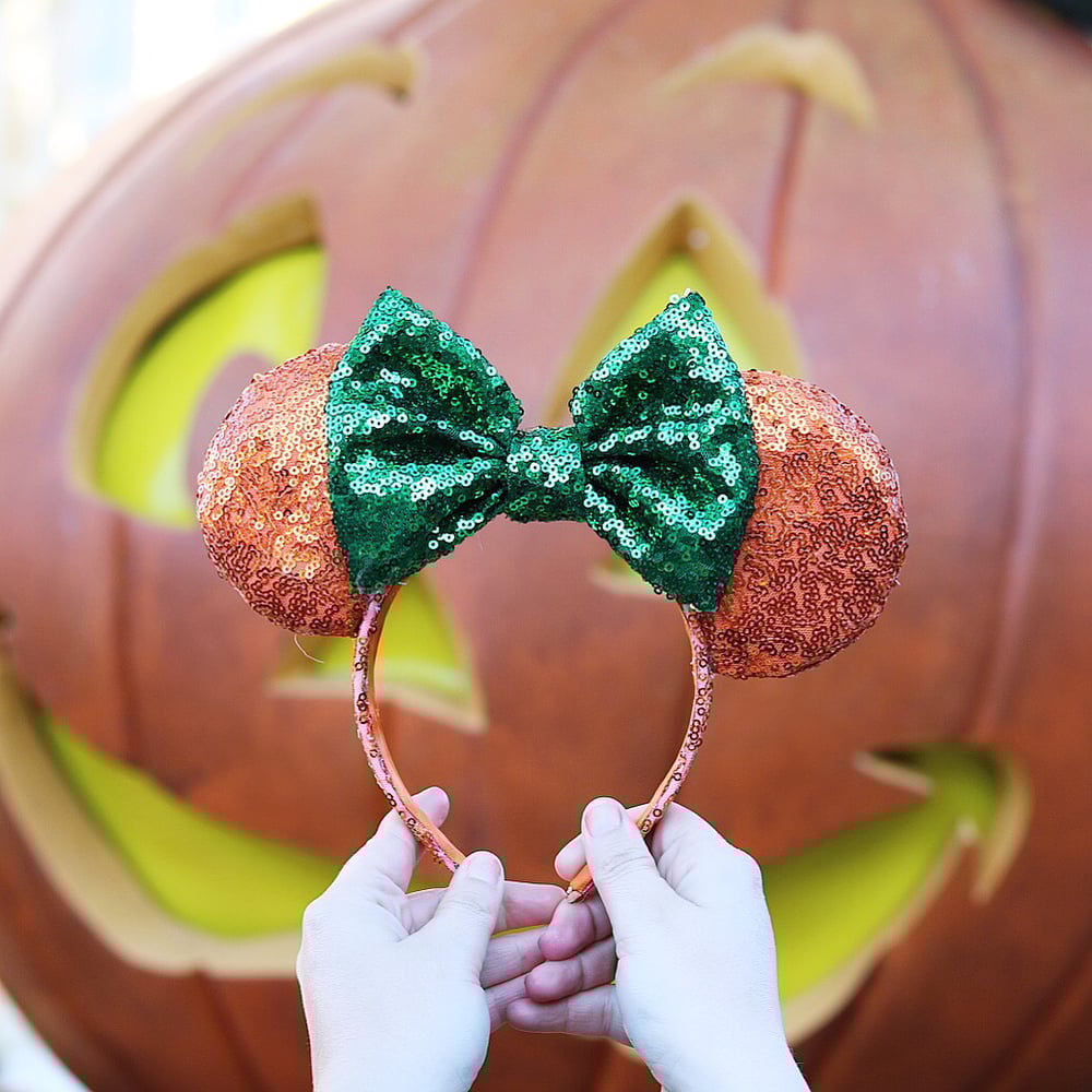 Image of Pumpkin Patch Sequin Ears
