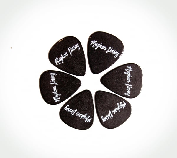 Image of FREE custom Meghan Linsey guitar pick with every order!