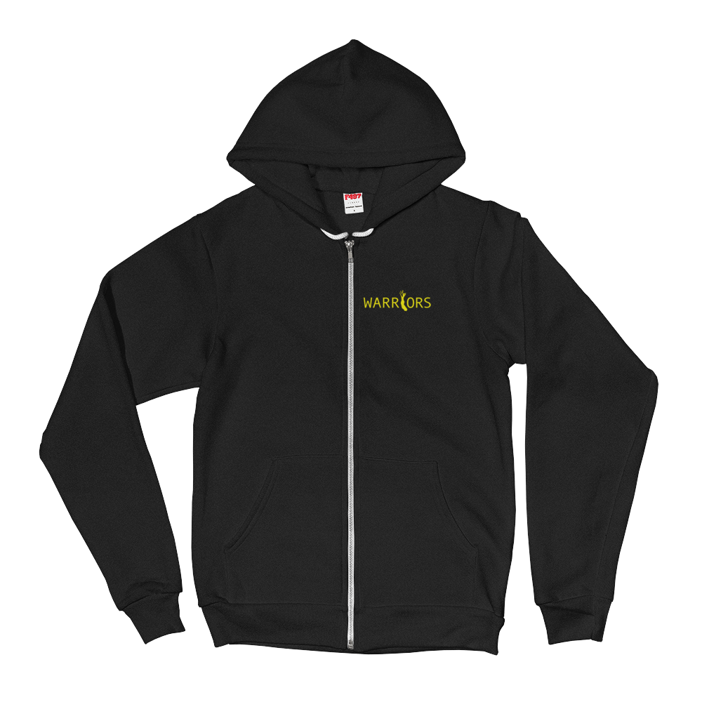 Image of YUP Warriors - unisex zip hoodie