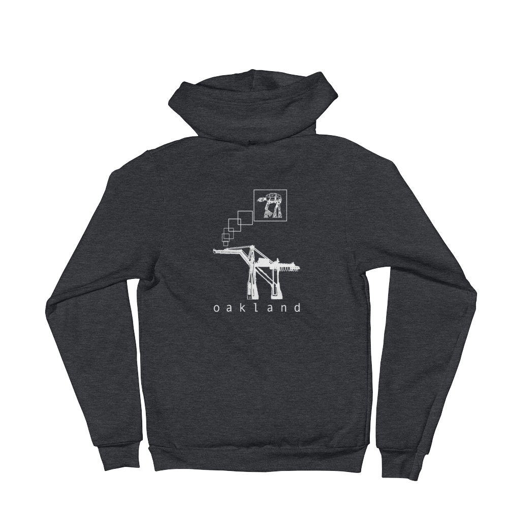 Image of AT-AT Classic  - unisex zip hoodie