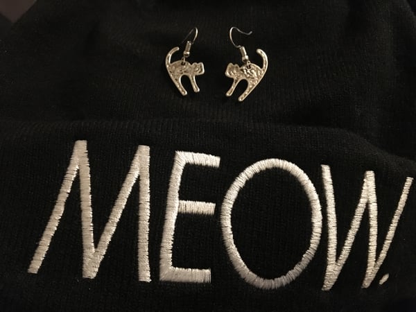 Image of Cat earrings