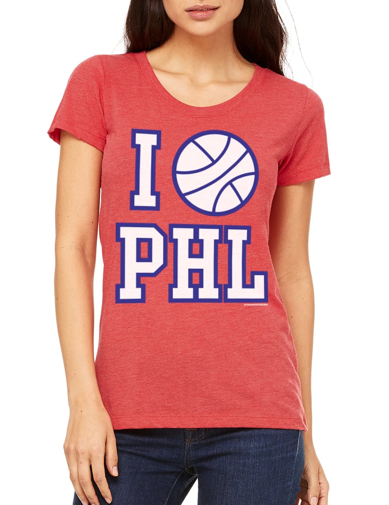 Image of I Love Philly Basketball T-Shirt