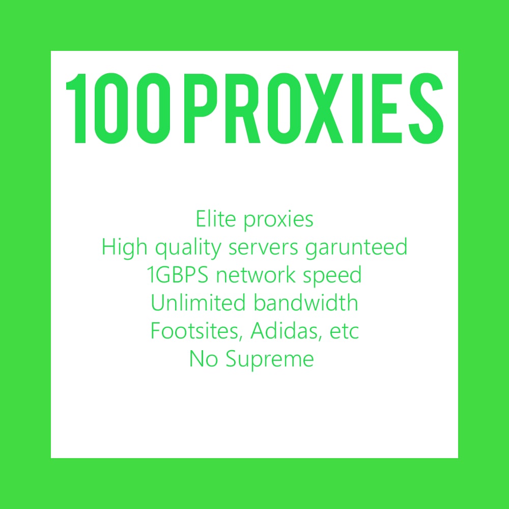 Image of Elite Datacenter Proxies (100)