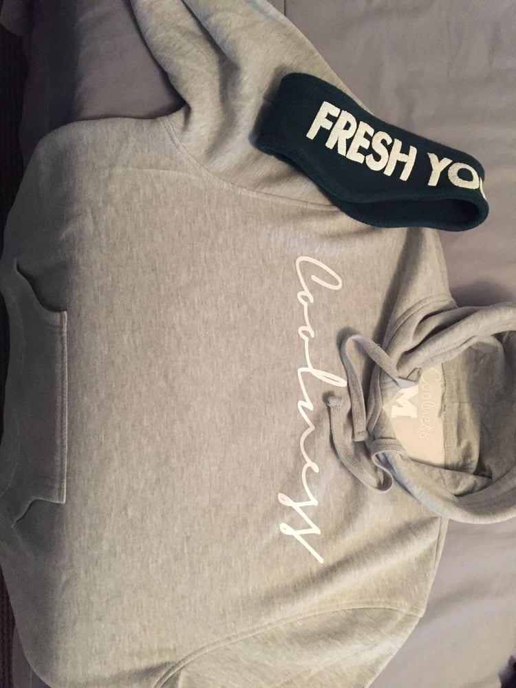 Image of Official Coolness Hoodie - Grey