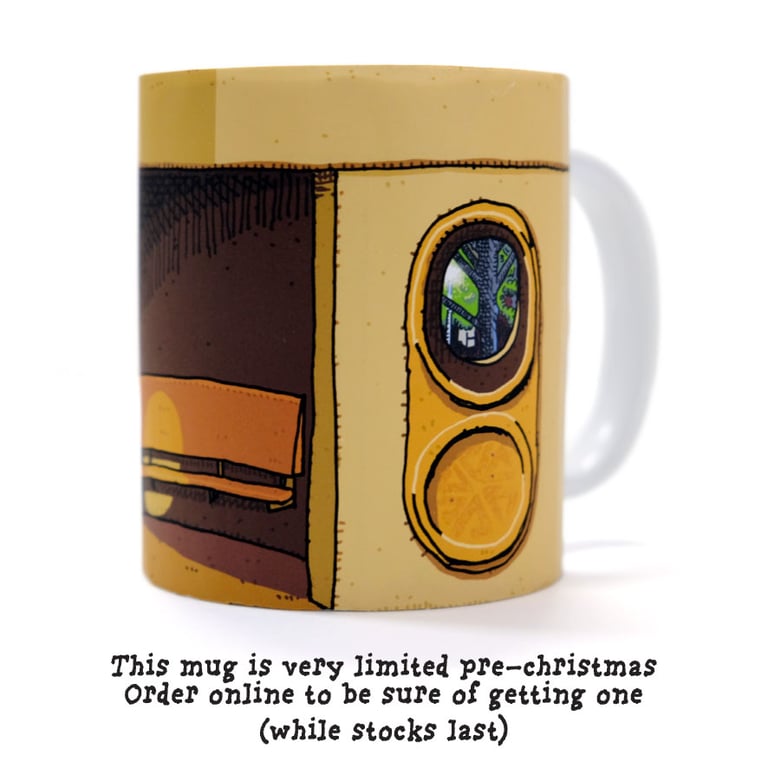 BUS STOP AT NIGHT MUG Image 3