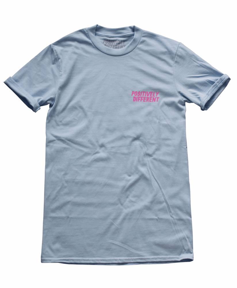 Image of PD UNISEX LIGHT BLUE TEE